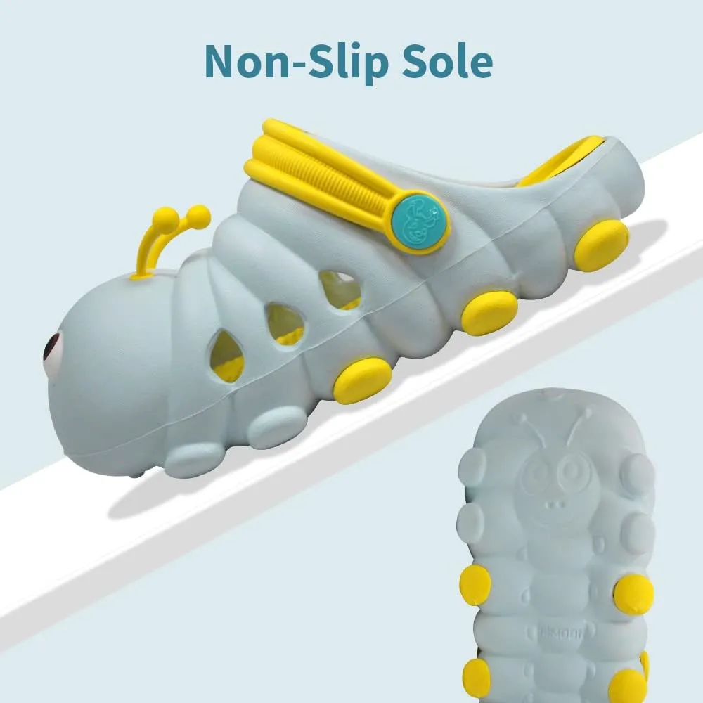 NW Kids Cute Clogs Garden Shoes Toddler Boys Girls Non-Slip Soft EVA Slides Slippers Indoor Outdoor Waterproof Children Water Shower Beach Pool Sandals