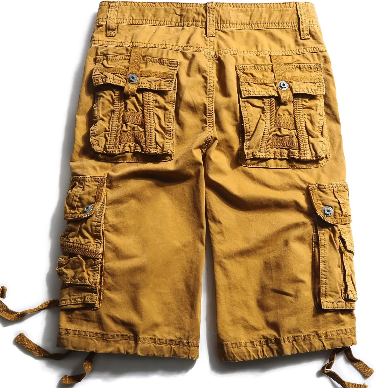 OCHENTA Men's Loose Fit Cargo Shorts with Multi Pockets