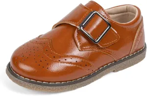 ohsofy Girls Oxford Flats Dress Shoes Casual Penny Loafers Comfort Non-Slip Sole Wedding Party School Uniform (Toddler/Little Kid)