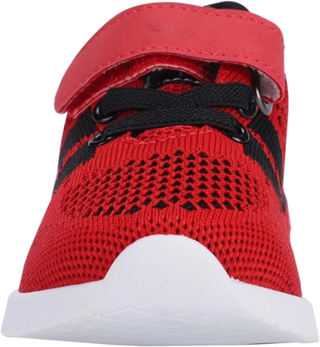 Oomphies Wynn Boys Athletic Sneakers – Breathable Knit Upper, Hook & Loop Closure, Cushioned Insole & Lightweight Design