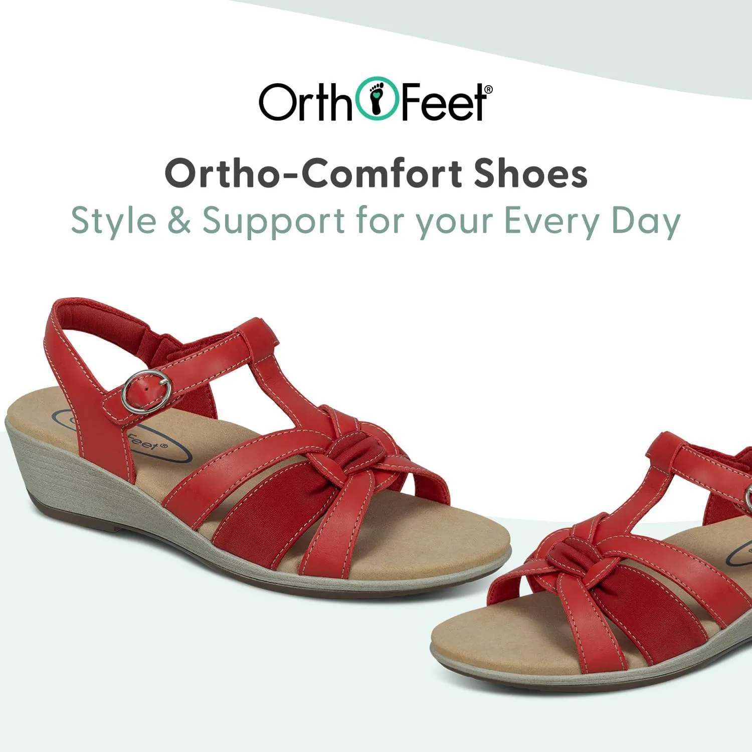 Orthofeet Women's Orthopedic Hope Sandals