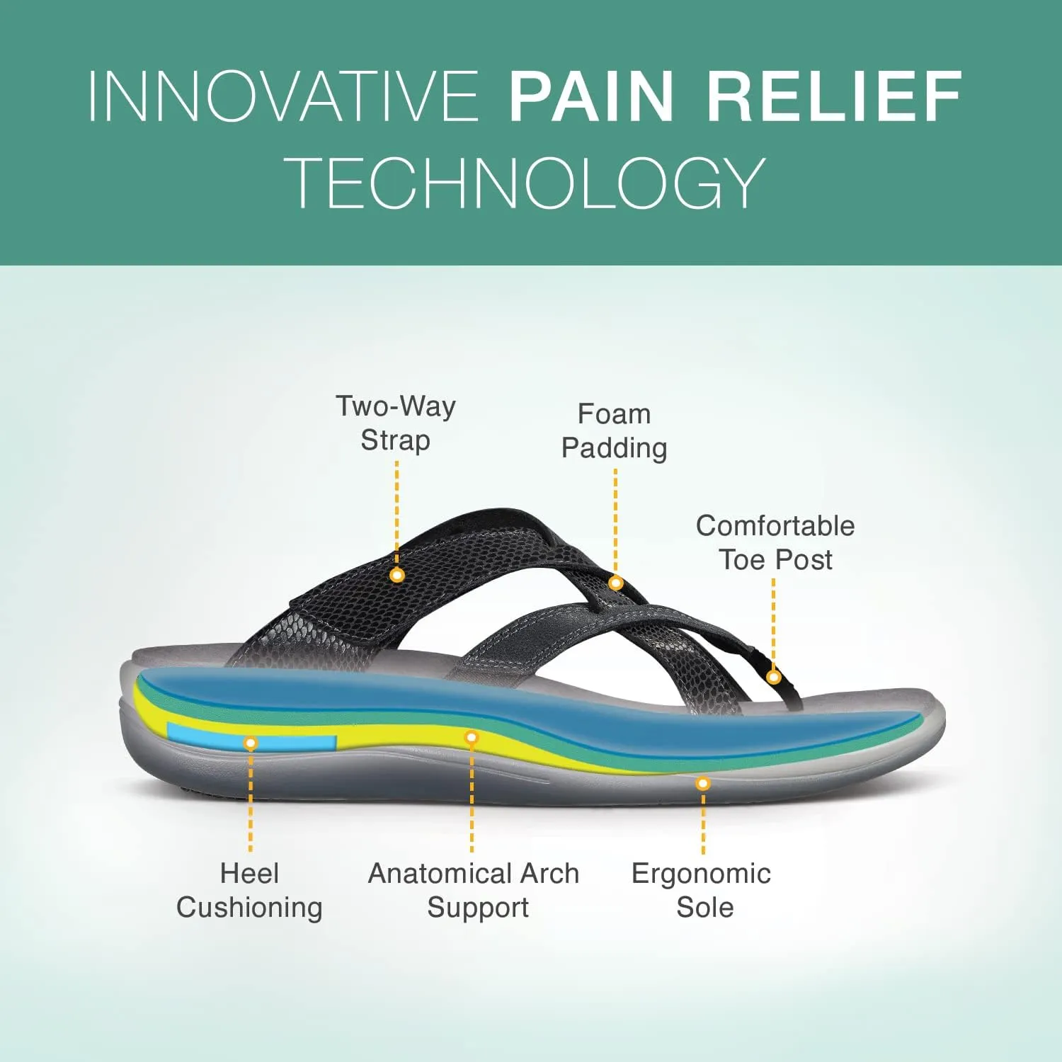 Orthofeet Women's Orthopedic Soft Microfiber Clio Sandals