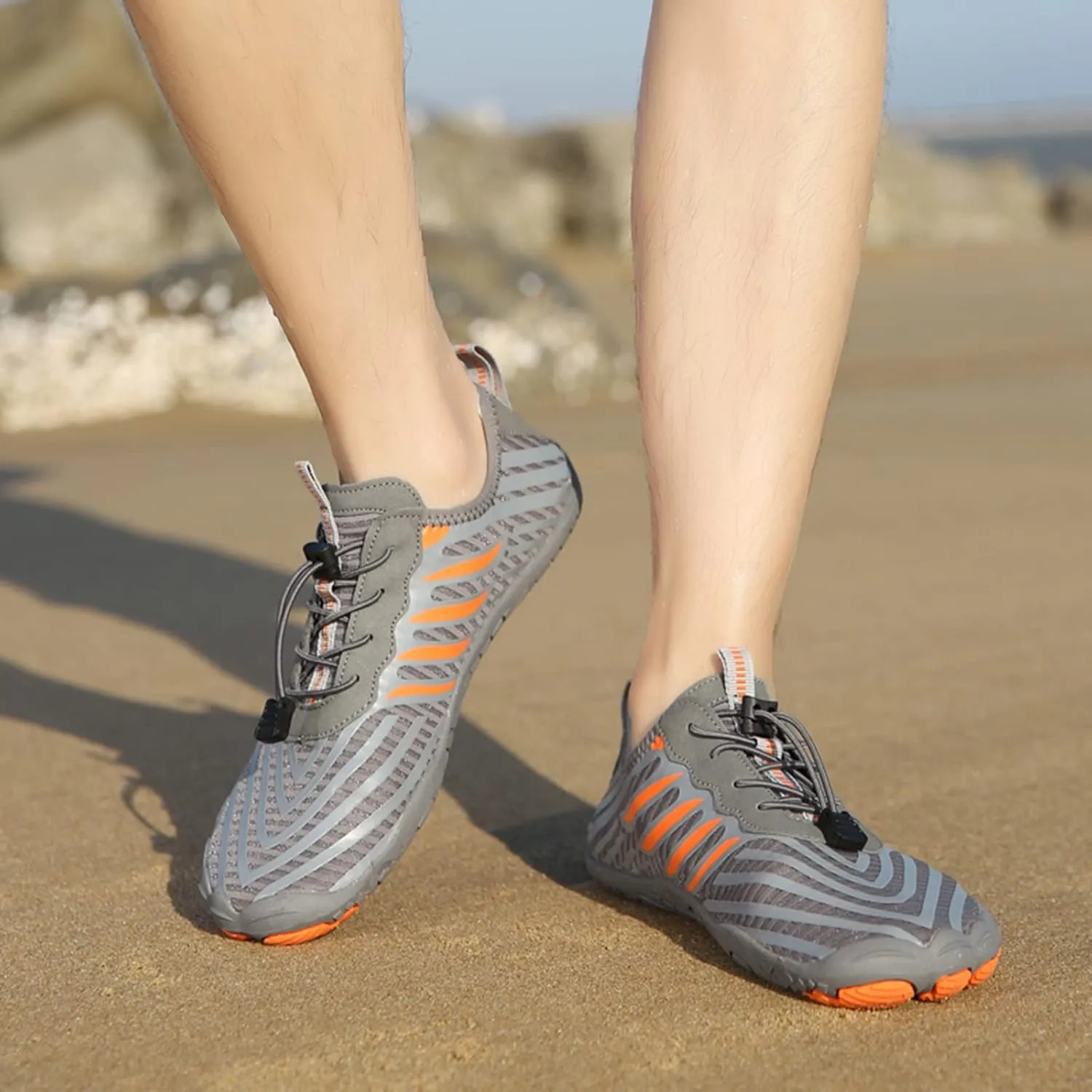 Quick Dry Water Shoes Non Slip Aqua Socks Barefoot Swim Surf Beach Yoga Hiking Boating Fishing Pool for Adults Sizes Spring Shoe for Women 2025