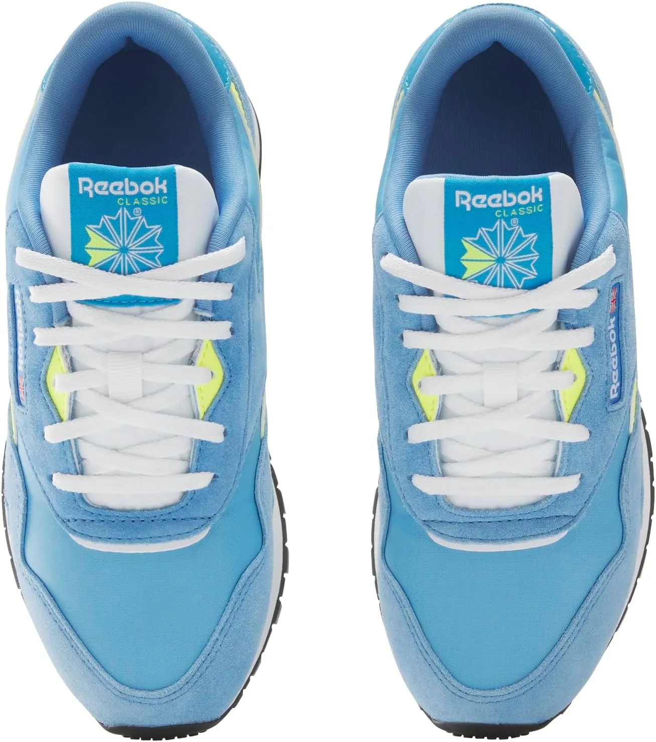 Reebok Unisex-Child Kid's Classic Leather Step N' Flash 2.0 Sneaker
