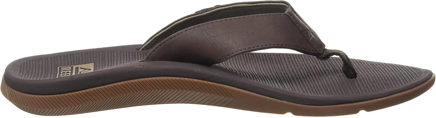 Reef Men's Santa Ana Flip Flop, Arch Support, Water Friendly, Non Marking Outsole