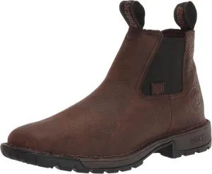 ROCKY Legacy 32 Twin Gore Western Boot Size 12(M) Dark Brown