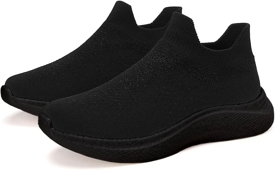 RUIDENG Walking Shoes for Women Nurse Slip Resistant Work Running Sneakers Loafers Platform Sneakers Comfortable Weight Light
