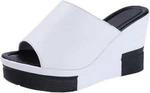 Sandals for Women Dressy Summer Breathable Anti-Slip Wedge Sandal Retro Pluse Size Summer Beach Sandals