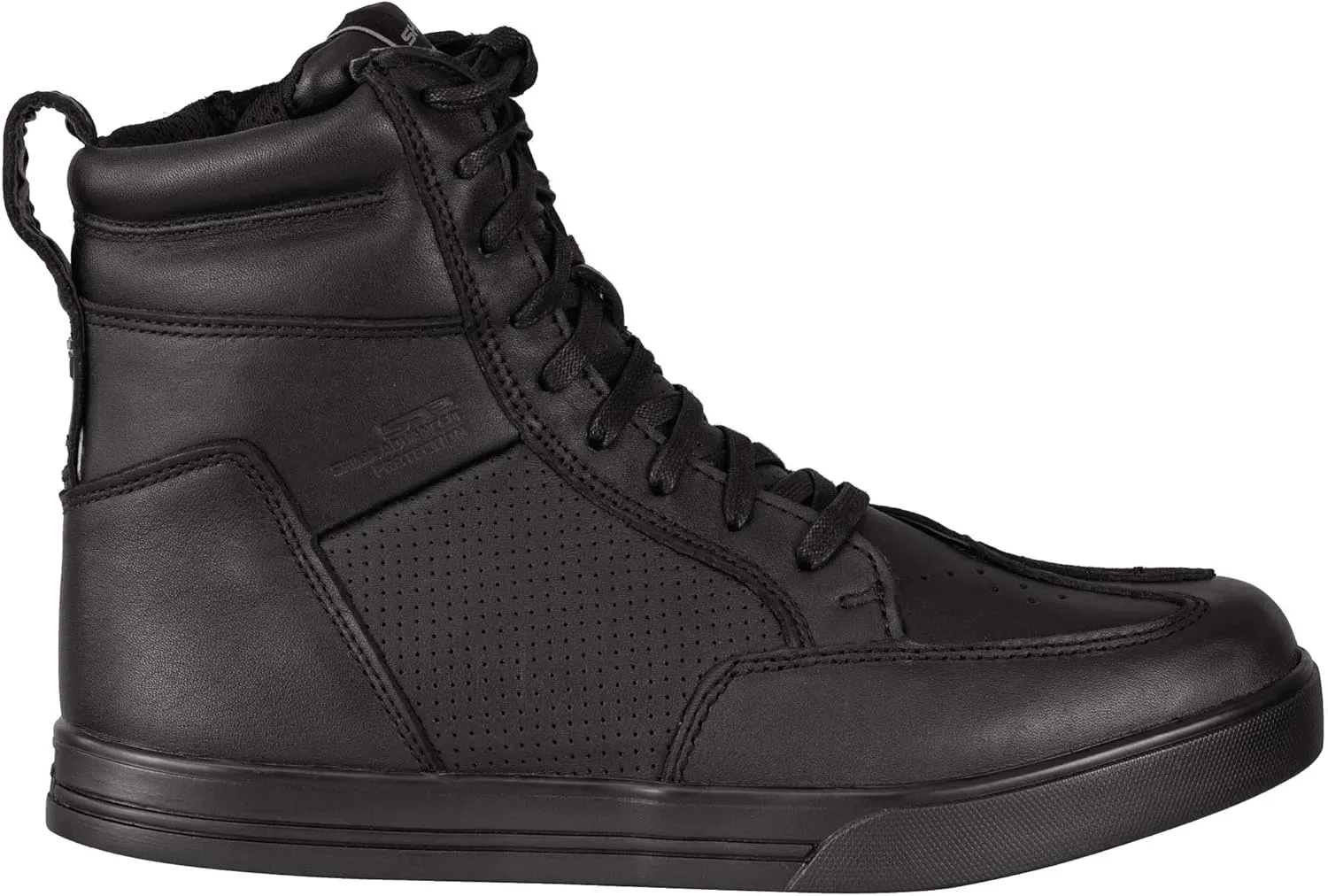 SHIMA Blake Motorcycle Shoes for men - Leather, Breathable, Reinforced Street Riding Shoes with Side Zipper