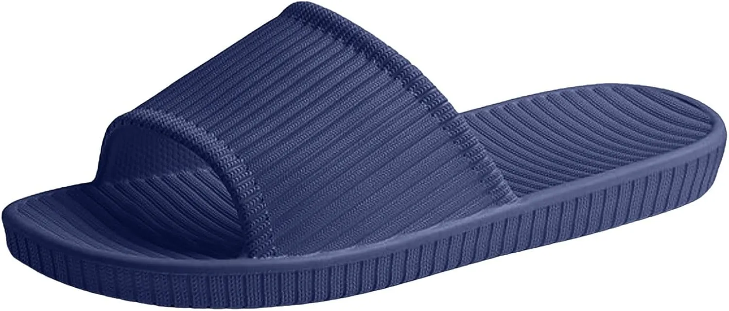 Shower Shoes,Men And Women Same Couples Quick Drying Thick Soled Soft Soled Solid Color Home Shoes,Mens Womens Slippers Non Slip,Summer Beach Walking Shoe