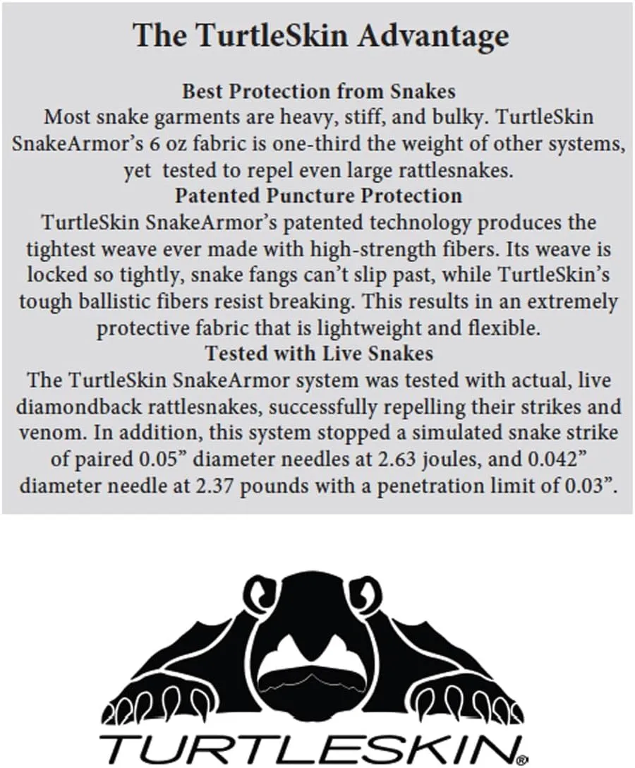 SnakeArmor Reversible Snake Gaiters