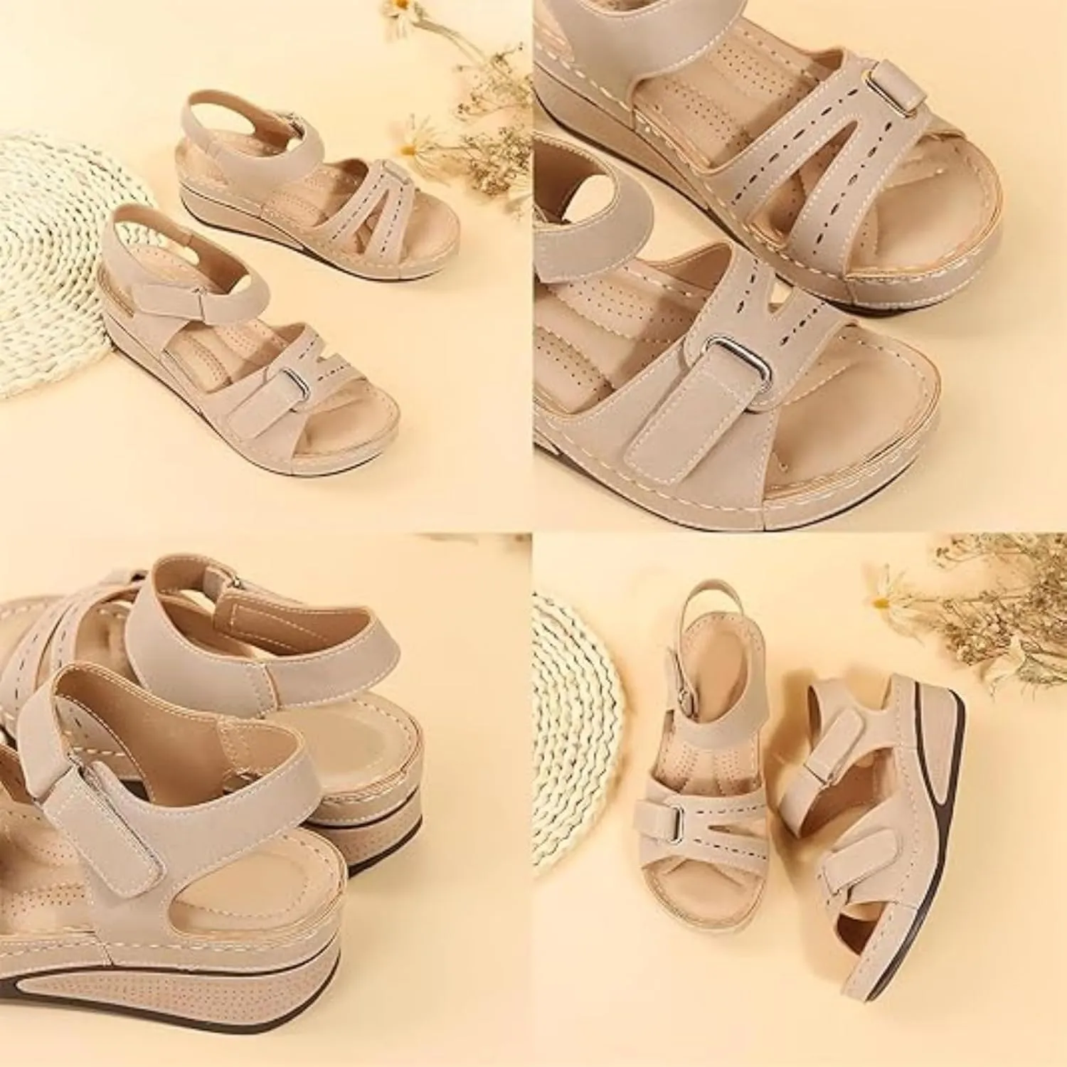 Soft & Stylish Wedge Sandals for Effortless Comfort 2025 Orthopedic Walking Platform Sandals Women Summer Shoes
