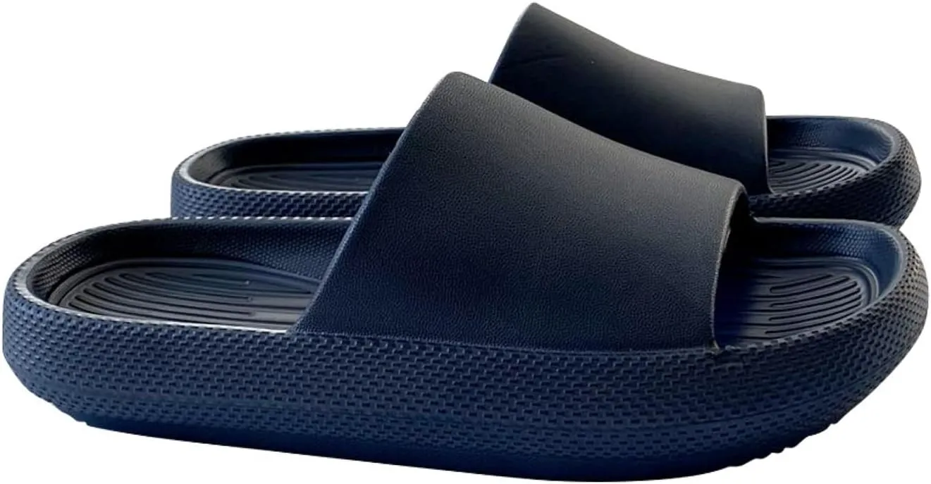 Soft Sole Slippers, Thick Sole Slippers, EVA Quiet Non-Slip Durable Lightweight, Indoor Outdoor Cool Sandals, Comfortable Summer Footwear