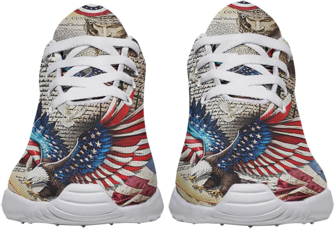Sonzj-II Christian Jesus Sneakers Men Women Running Walking Shoes Lightweight Breathable Fashion Sneakers