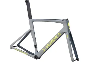 Specialized venge S-Works disc frmset satin battleship/cool grey/gloss team yellow/edge fade/clean 52