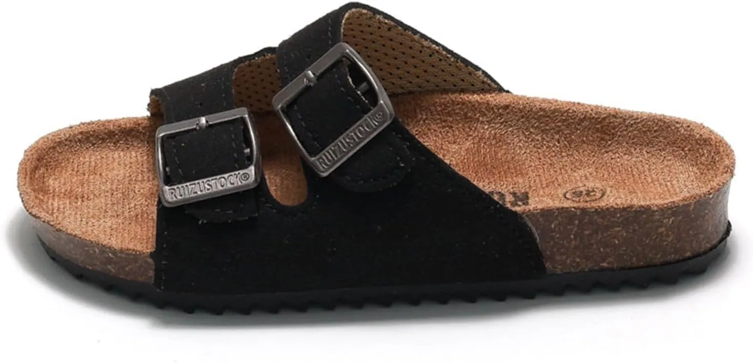Spring and Summer Children's Boys and Girls Cork Sandal Slippers Slippers Flip Flops Flip Flops Beach Big Kids