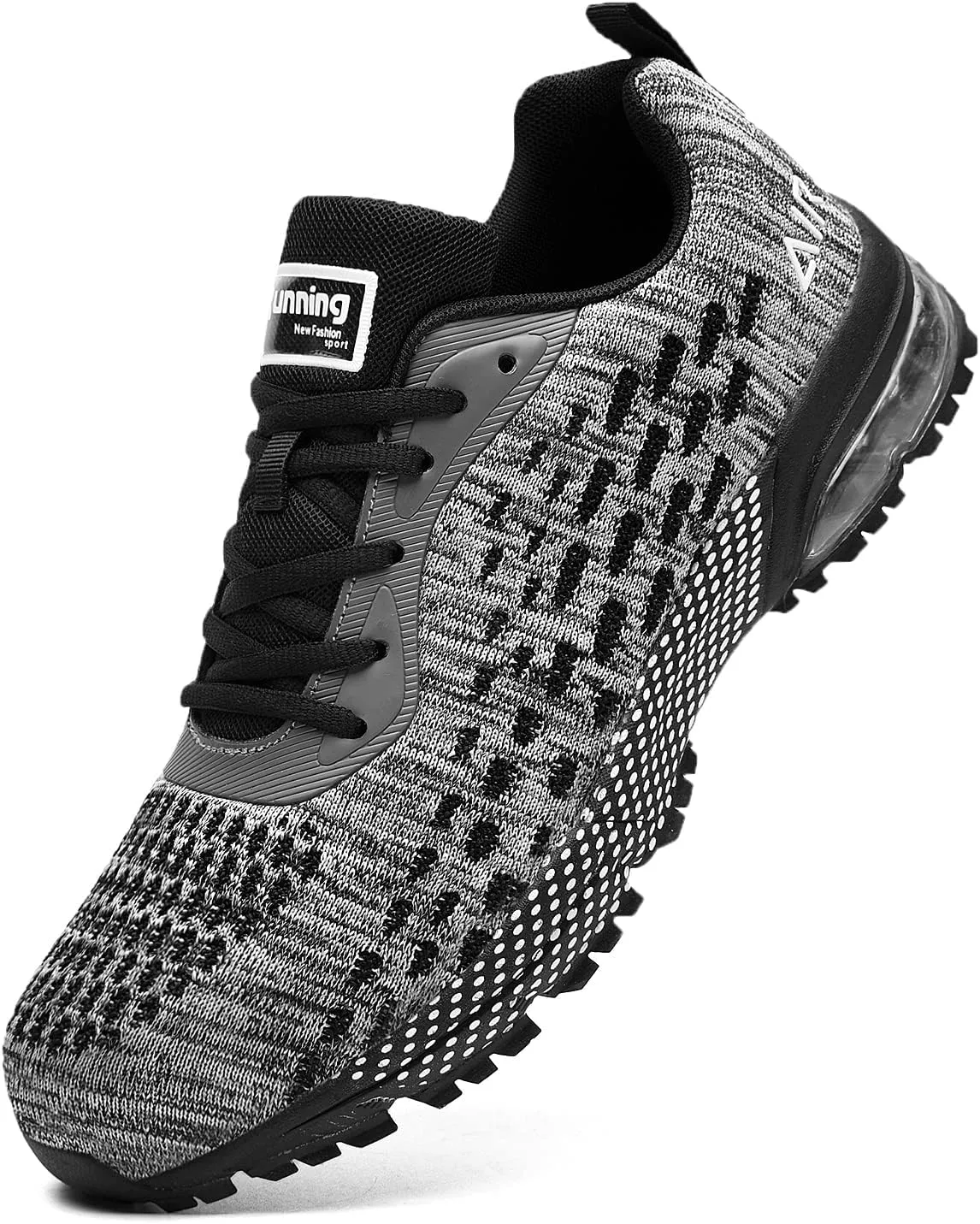 Steel Toe Shoes for Men No Slip Work Boots Mens Steel Toe Shoe Safety Sneakers Puncture Proof Tennis Lightweight Comfortable Air Cushion Construction Footwear US 7.5-13