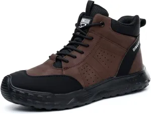 Steel Toe Shoes for Men Women Comfortable Work Shoes Indestructible Construction Safety Work Boots