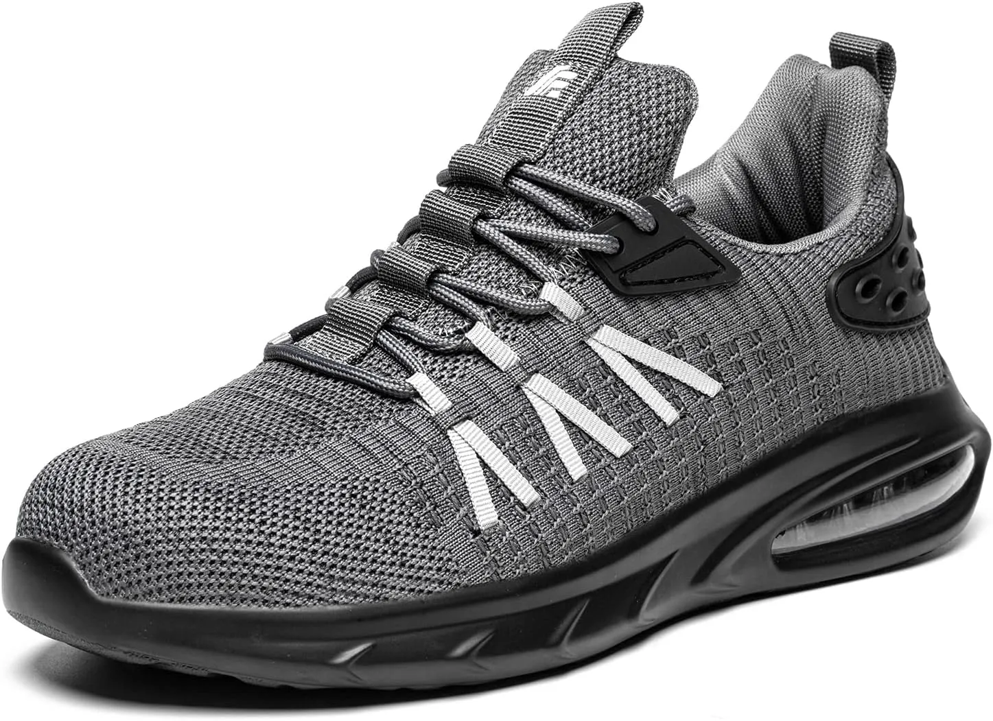 Steel Toe Shoes for Men Work Women Lightweight Air Cushion Sneakers Slip Resistant Safety Work Boots Indestructible Shoes