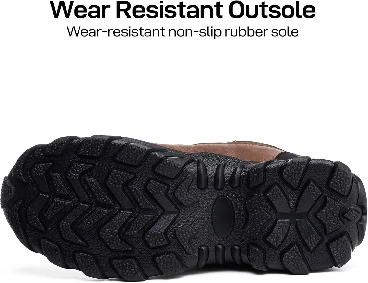 Steel Toe Work Boots for Men Safety Mens Work Boots Comfortable Slip Resistant Composite Toe Construction Shoes