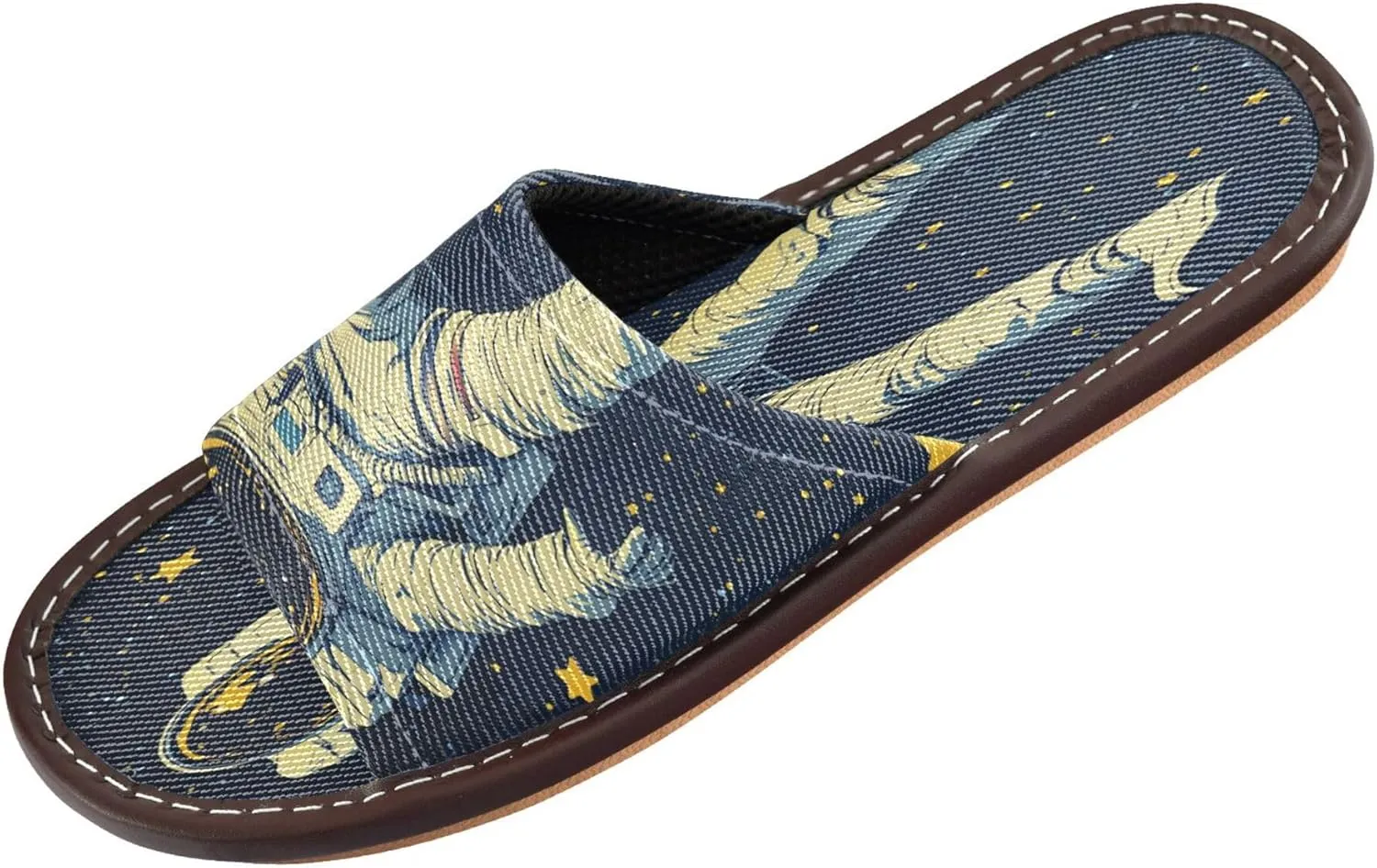 Summer Slipper Astronaut Star Outer Space Indoor House Men Women Quick Drying Slippers