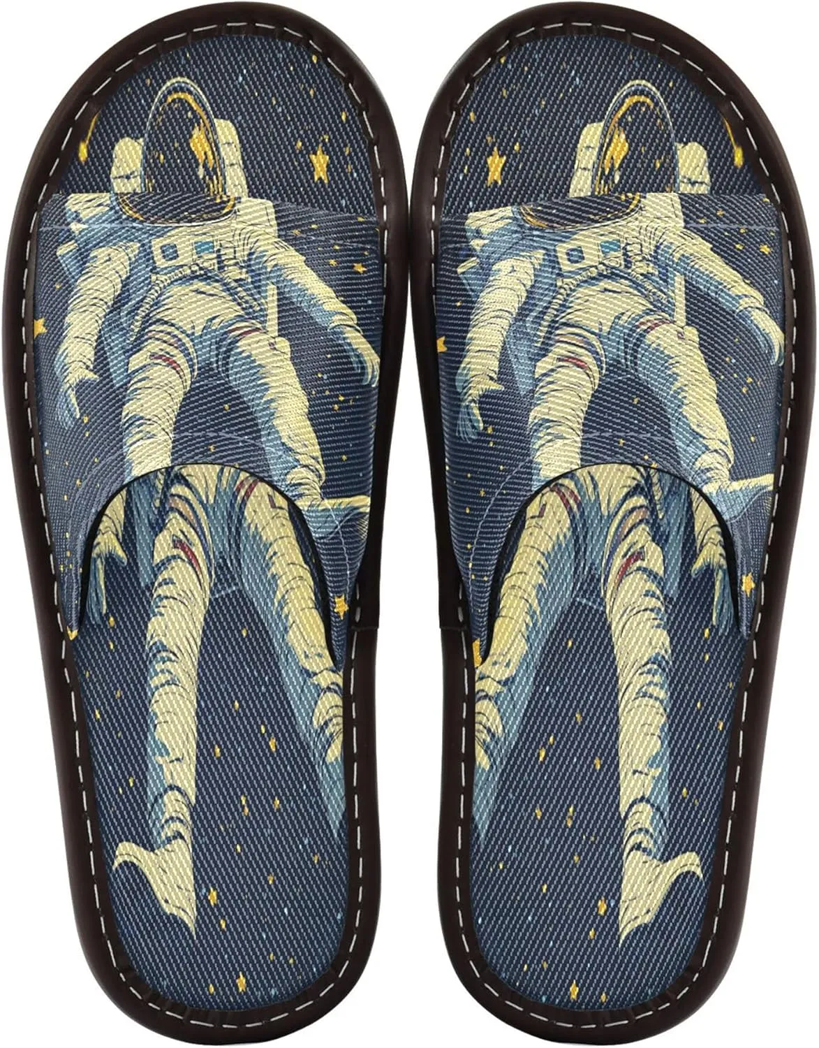 Summer Slipper Astronaut Star Outer Space Indoor House Men Women Quick Drying Slippers