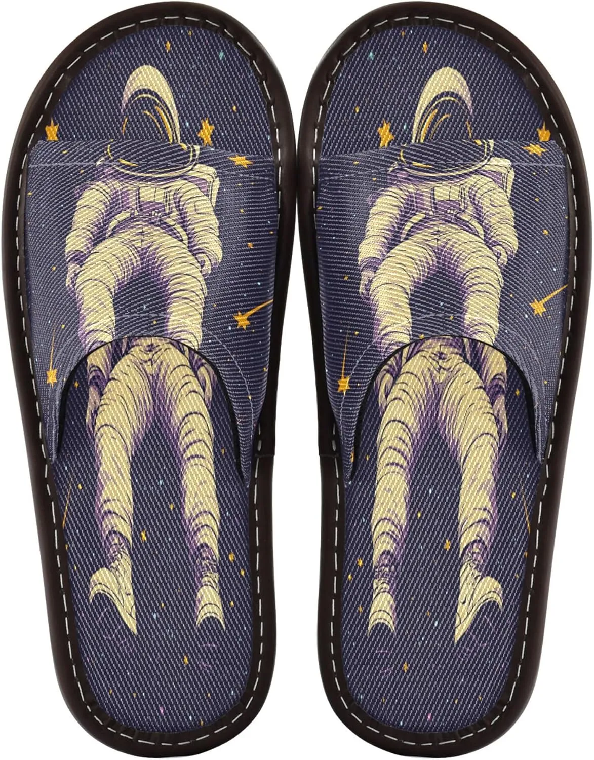 Summer Slipper Astronauts Star Outer Space Indoor House Men Women Quick Drying Slippers