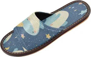 Summer Slipper Narwhal Star Cartoon Outerspace Indoor House Men Women Quick Drying Slippers