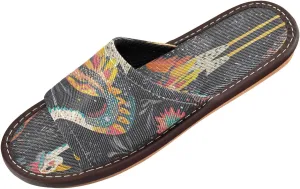 Summer Slipper Ostrich Ethnic Graphic Indoor House Men Women Quick Drying Slippers