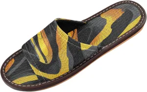 Summer Slipper Snake Black Gold Graphic Indoor House Men Women Quick Drying Slippers
