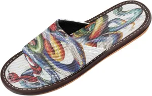 Summer Slipper Snake Colorful Animal Graphic Indoor House Men Women Quick Drying Slippers
