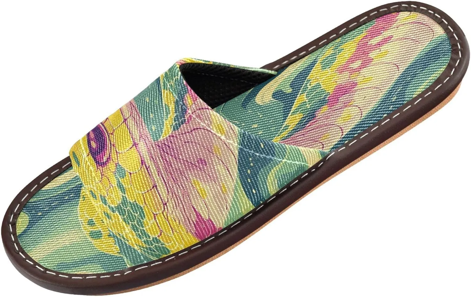 Summer Slipper Snake Gold Reptile Animal Indoor House Men Women Quick Drying Slippers