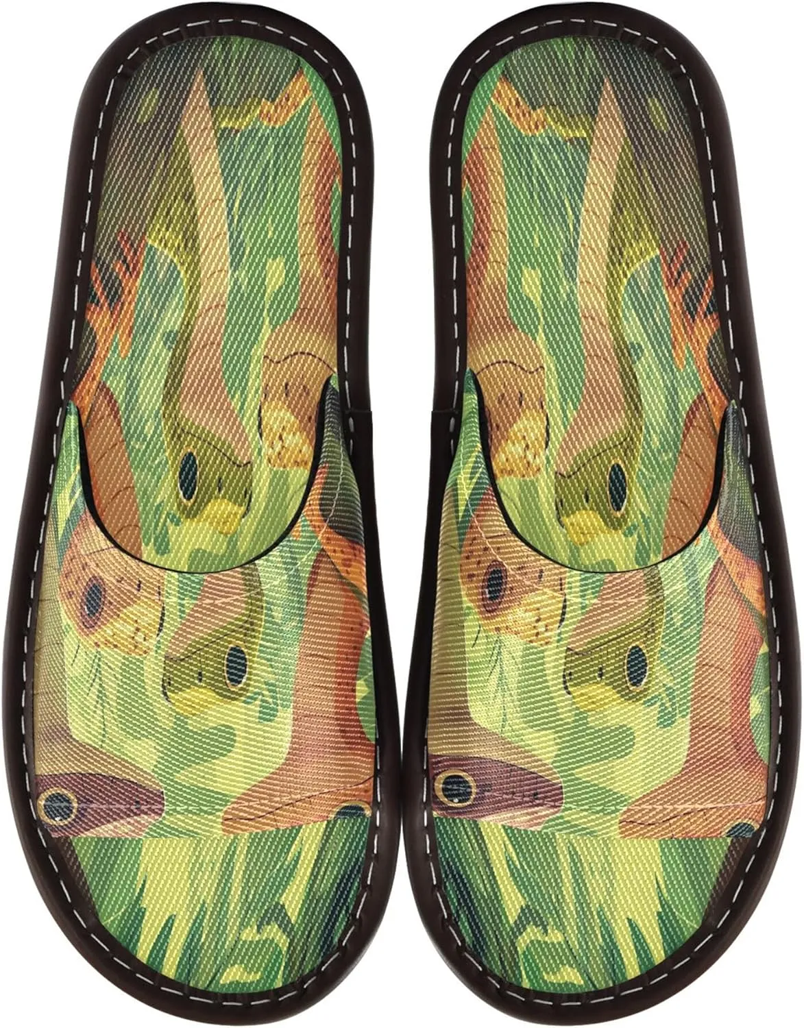 Summer Slipper Snake Lizard Forest Indoor House Men Women Quick Drying Slippers