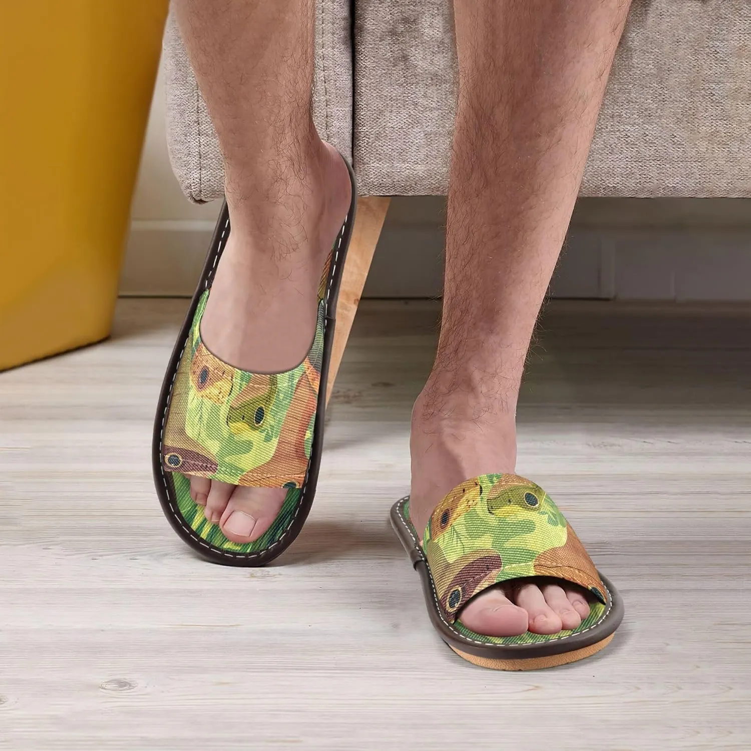Summer Slipper Snake Lizard Forest Indoor House Men Women Quick Drying Slippers