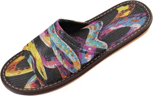 Summer Slipper Snake Scale Black Graphic Indoor House Men Women Quick Drying Slippers