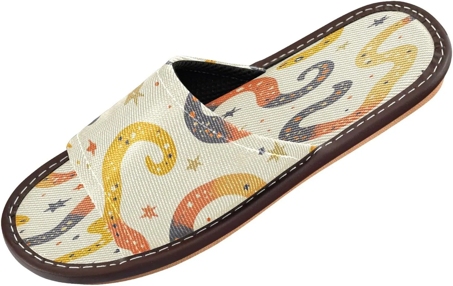 Summer Slipper Snake Star Cartoon Graphic Indoor House Men Women Quick Drying Slippers