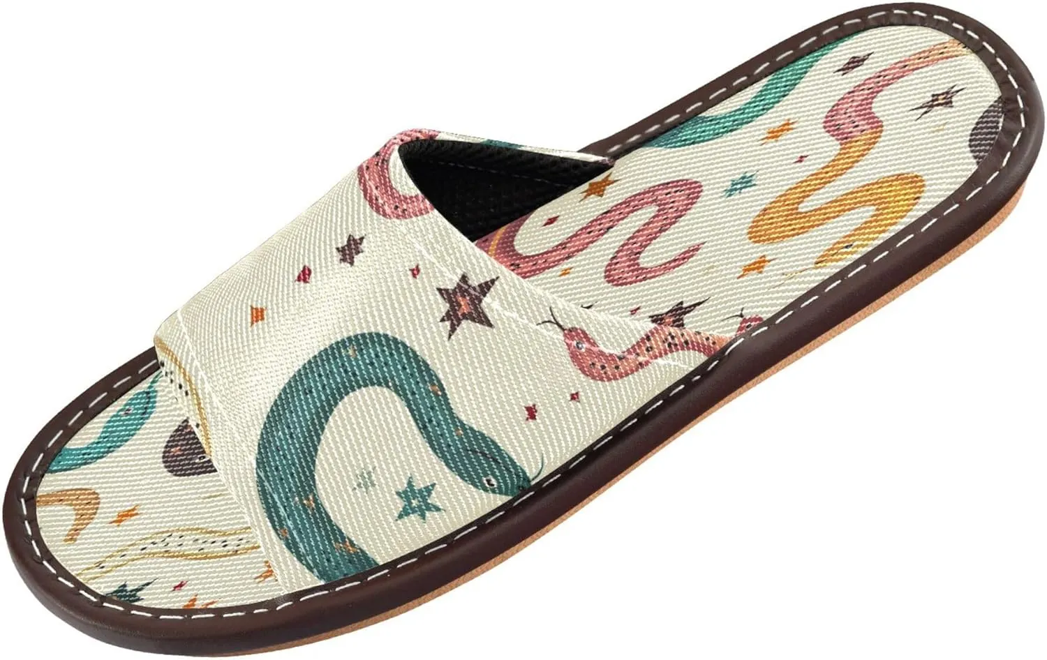 Summer Slipper Snake Star Cartoon Indoor House Men Women Quick Drying Slippers