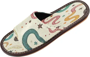 Summer Slipper Snake Star Cartoon Indoor House Men Women Quick Drying Slippers