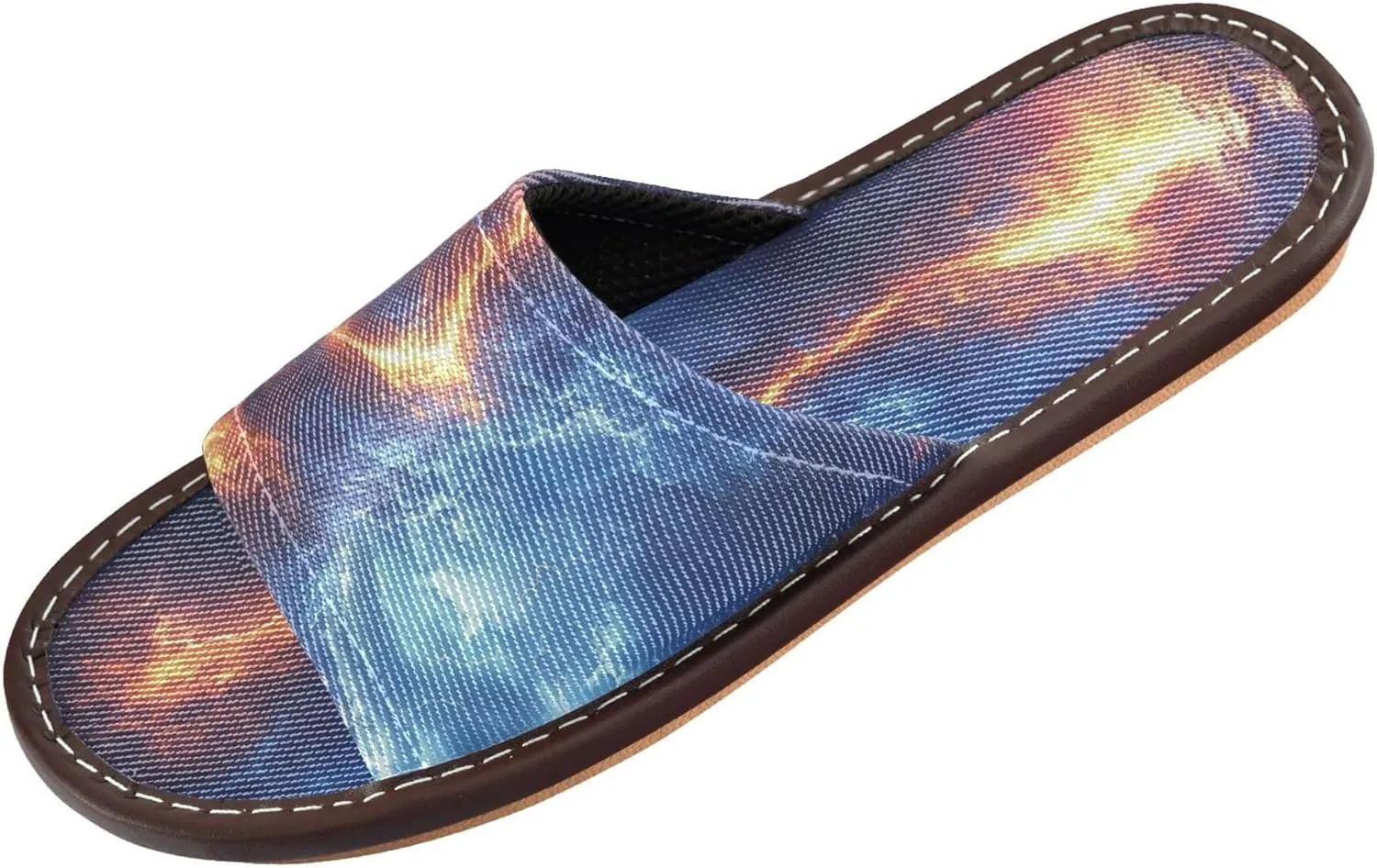 Summer Slipper Storm Lightning Tornado Red Indoor House Men Women Quick Drying Slippers