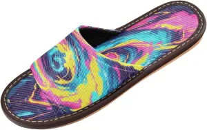 Summer Slipper Tornado Graffiti Doodle Storm Indoor House Men Women Quick Drying Slippers