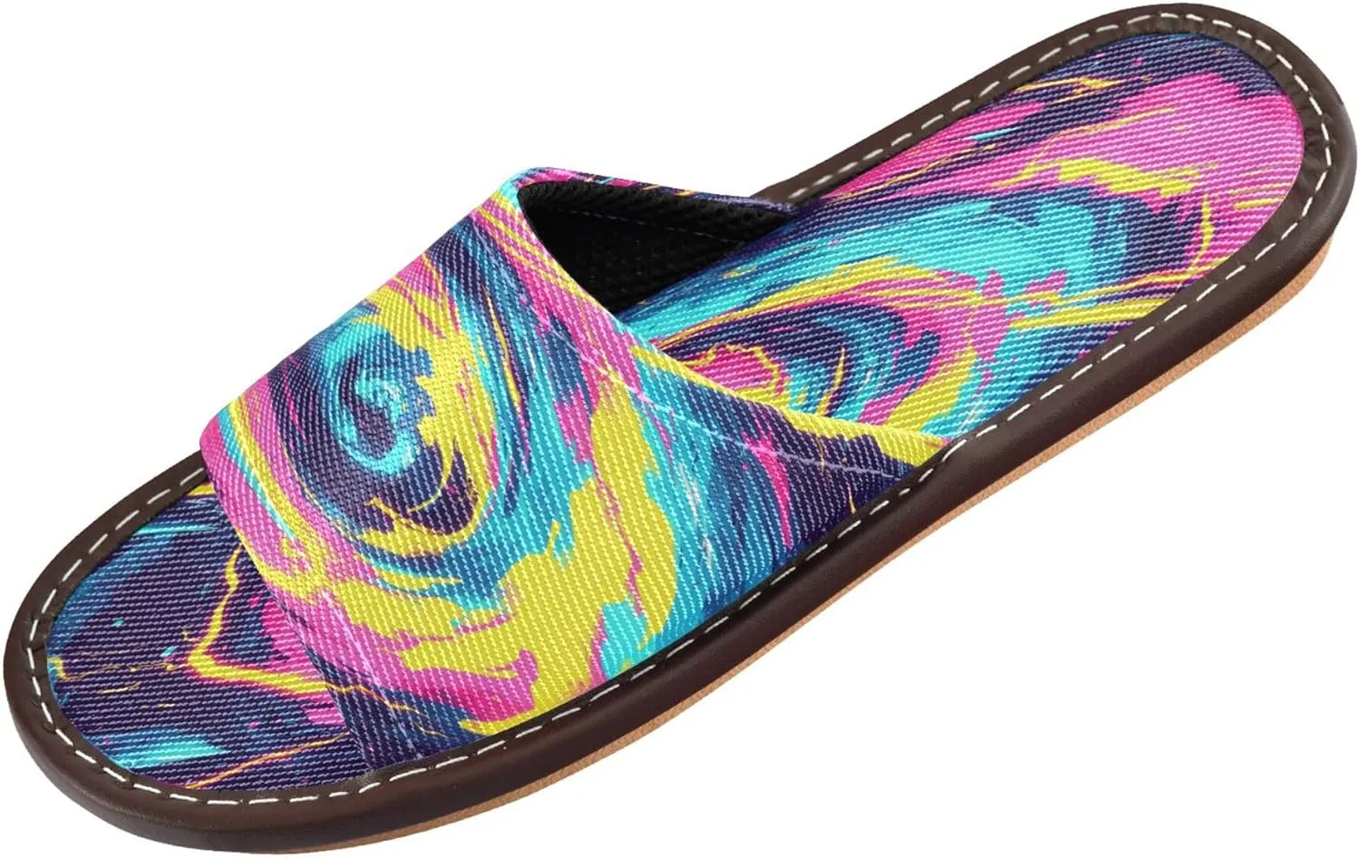 Summer Slipper Tornado Graffiti Doodle Storm Indoor House Men Women Quick Drying Slippers