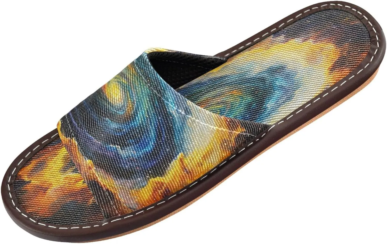 Summer Slipper Tornado Storm Galaxy Star Indoor House Men Women Quick Drying Slippers