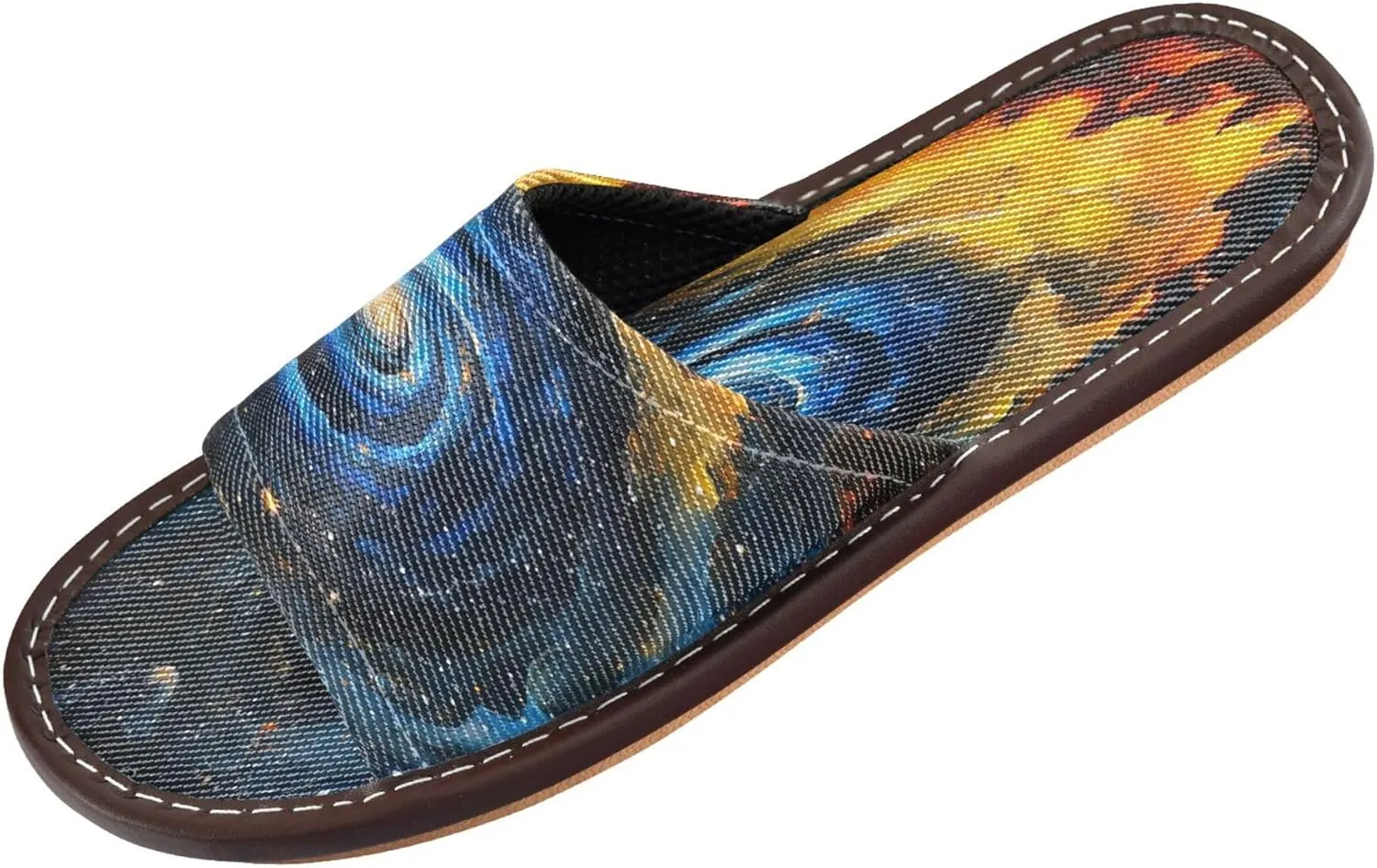 Summer Slipper Tornado Storm Galaxy Watercolor Indoor House Men Women Quick Drying Slippers
