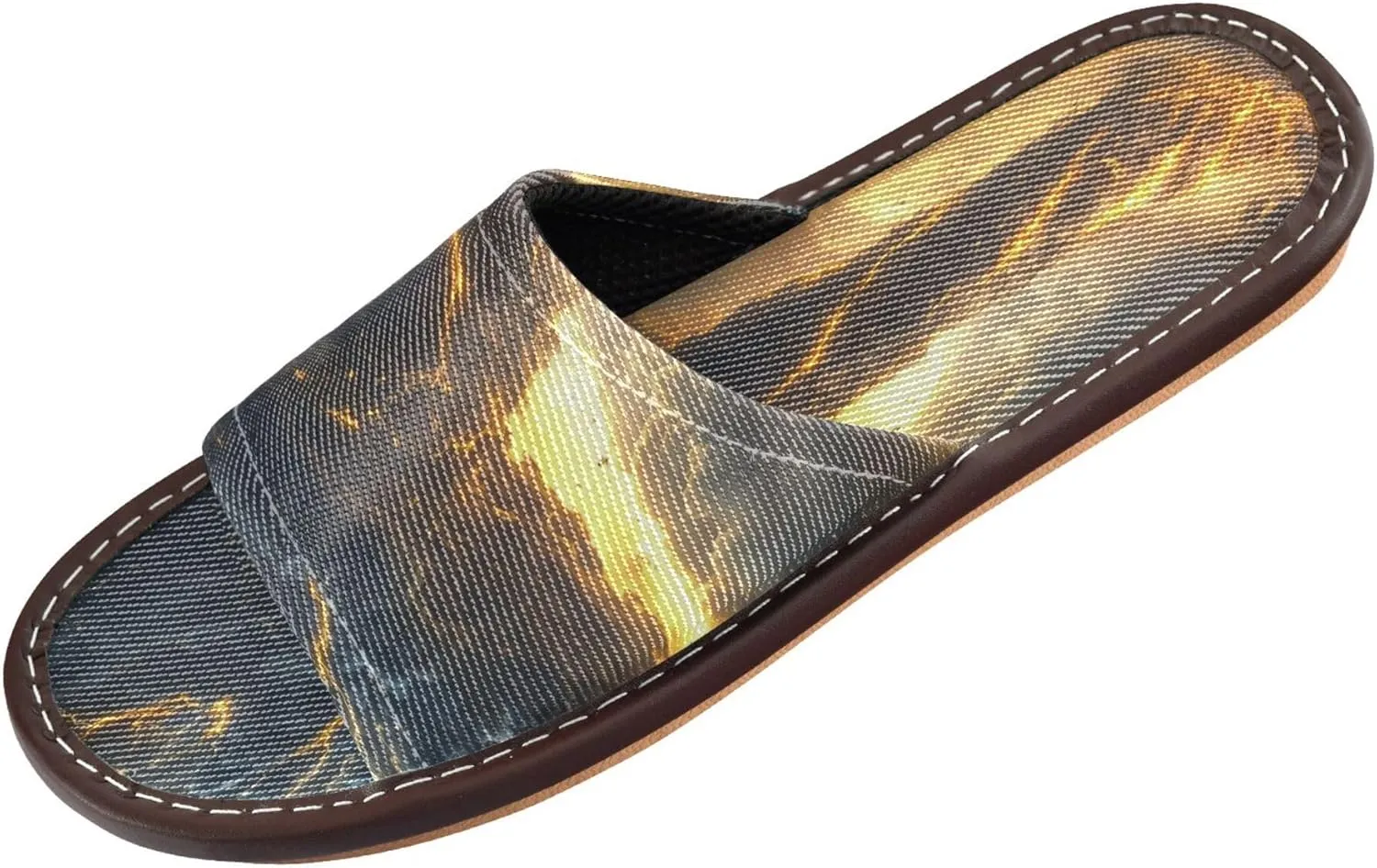 Summer Slipper Tornado Storm Lightning Sea Indoor House Men Women Quick Drying Slippers