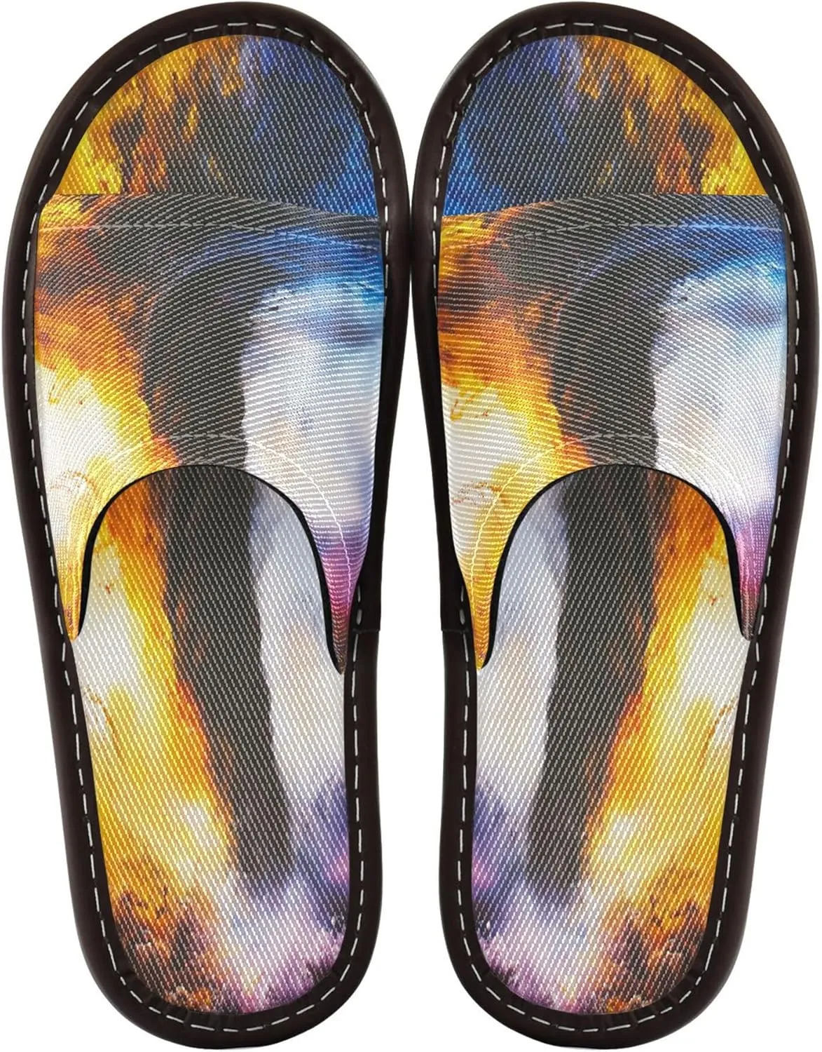 Summer Slipper Tornado Storm Water Blue Indoor House Men Women Quick Drying Slippers