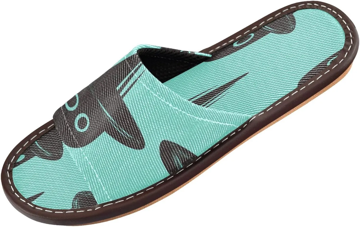 Summer Slipper Ufo Outerspace Spacecraft Indoor House Men Women Quick Drying Slippers