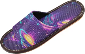 Summer Slipper Ufo Spacecraft Outerspace Indoor House Men Women Quick Drying Slippers