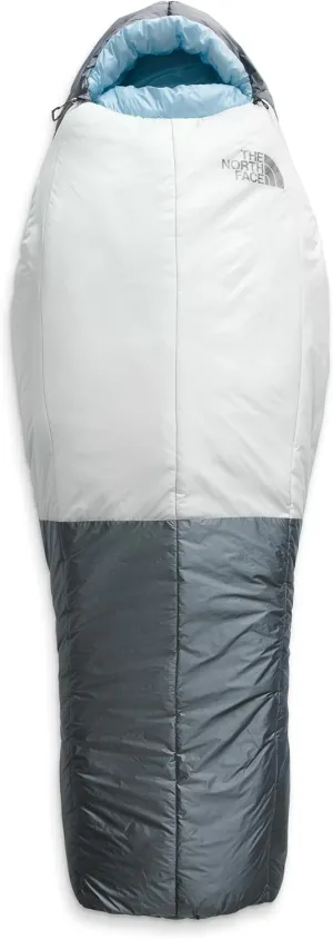 THE NORTH FACE Women's Cat's Meow Eco Sleeping Bag, Beta Blue/Tin Grey-NPF, Regular Right Hand