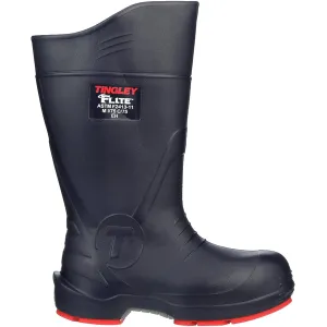 Tingley Flite 26256 Composite Safety Toe Knee Boot With Chevron-Plus Outsole, Mens 11 / Womens 13, Blue/Red