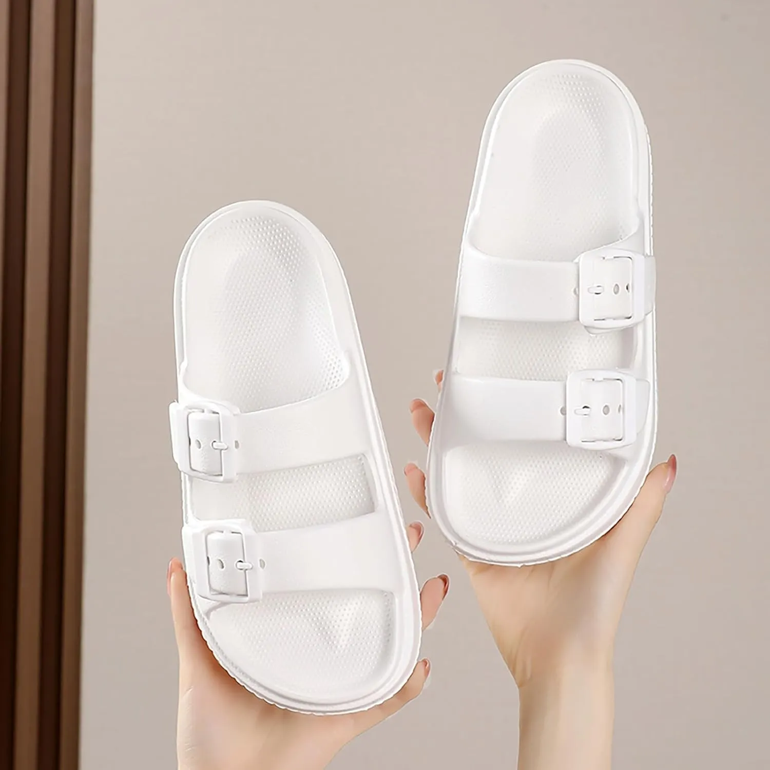 Travel Slippers for Women Non Slip Quick Drying Shower Slides Soft Soled Slides Non Slip Shower Shoes for Women